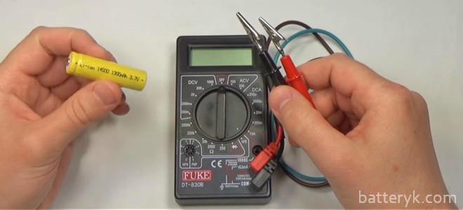 Измерение емкости аккумулятора мультиметром